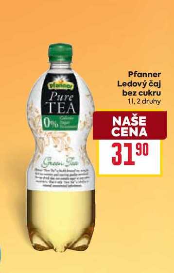 Pfanner Ledový čaj bez cukru 1l