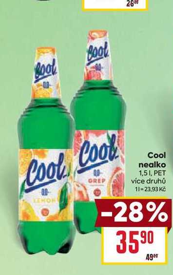 Cool nealko 1,51, PET 
