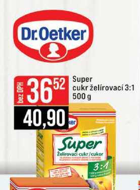Super Zelirovaci cukr 3:4 