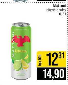 Mattoni různé druhy 0,5l 