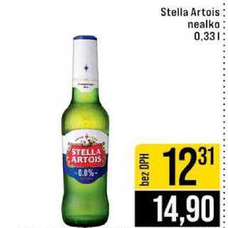 Stella Artois nealko 0,33l