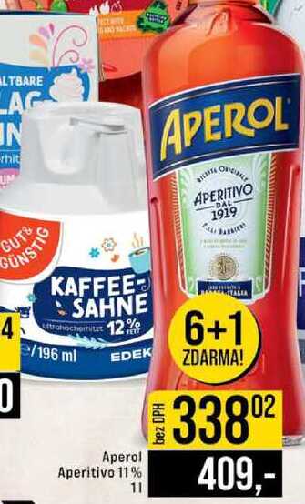 Aperol Aperitivo 11% 1l