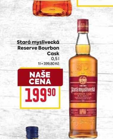 Stará myslivecká Reserve Bourbon Cask 0,5l