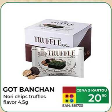 GOT BANCHAN Nori chips truffles flavor 4,5g 