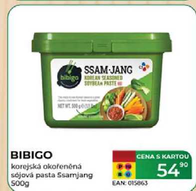 BIBIGO korejská okořeněná sójová pasta Ssamjang 500g 