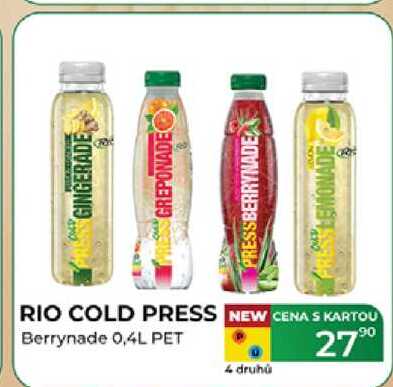 RIO COLD PRESS Berrynade 0,4L PET 