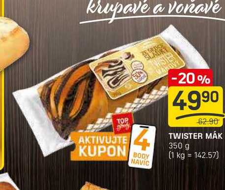 TWISTER MÁK 350 g 