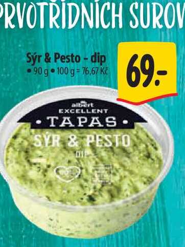   Sýr & Pesto - dip 90 g 