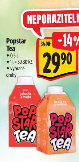   Popstar Tea  0,5 l