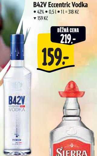  B42V Eccentric Vodka 0,5 l