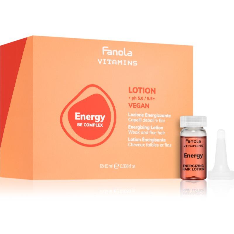 Fanola Vitamins Energizing Lotion energizující sérum pro řídnoucí vlasy 12x10 ml