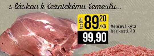 Vepřová kyta bez kosti, 1kg