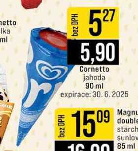 Cornetto jahoda 90 ml 