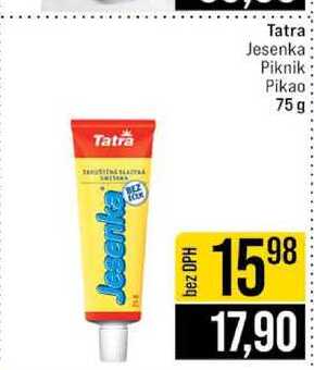 Tatra Jesenka Piknik Pikao 75g