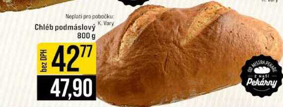 Chléb podmáslový 800 g