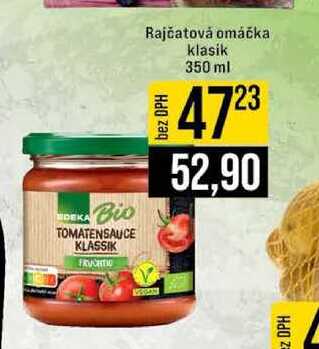 Rajčatová omáčka klasik 350 ml 