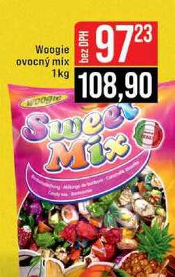 Woogie ovocný mix 1kg
