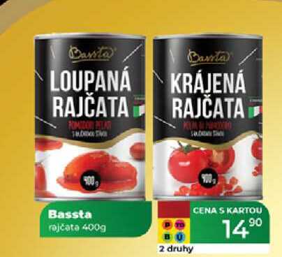 Bassta rajčata 400g 