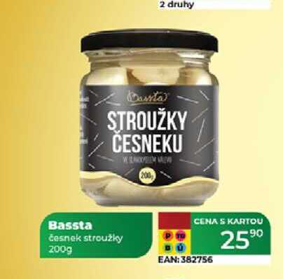 Bassta česnek stroužky 200 g