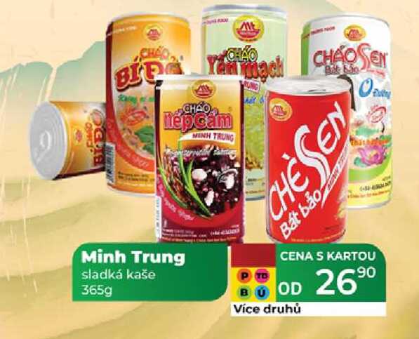 Minh Trung sladká kaše 365g 
