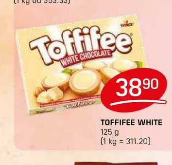TOFFIFEE WHITE 125 g 