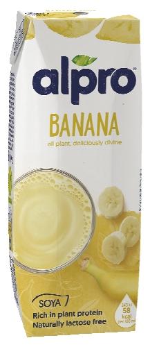 Alpro Sójový nápoj s banánovou příchutí, 250 ml