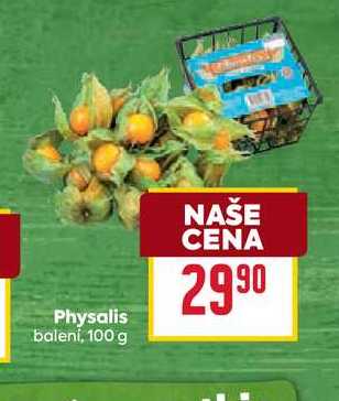 Physalis balení, 100g