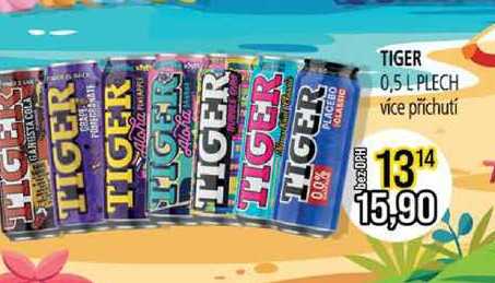 TIGER více příchutí 0,5l