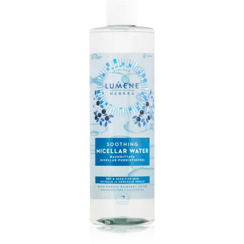 Lumene Nordic Sensitive [HERKKÄ] Soothing zklidňující micelární voda pro suchou až citlivou pleť 400 ml