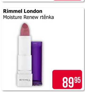 Rimmel London Moisture Renew rtěnka