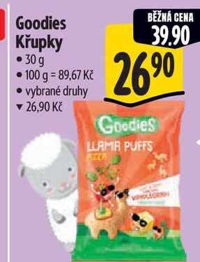 Goodies Křupky, 30 g