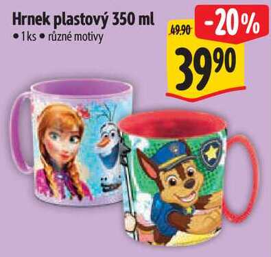 Hrnek plastový