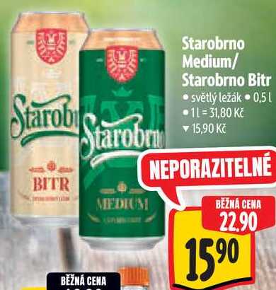 Starobrno Bitr, 0,5 l