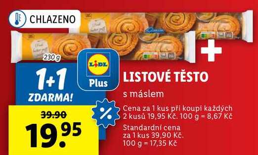 LISTOVÉ TĚSTO, 230 g