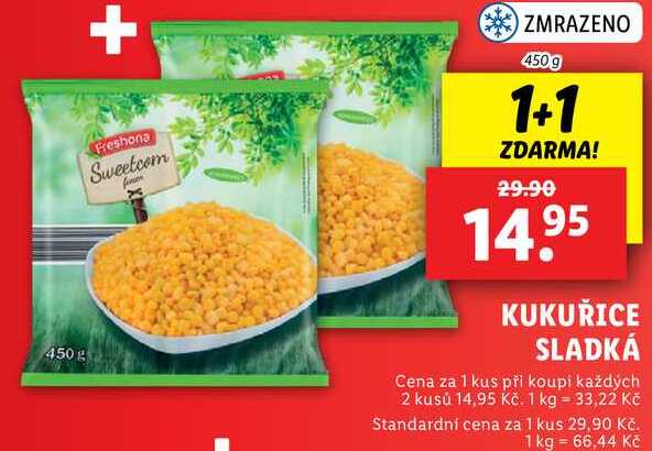 KUKUŘICE SLADKÁ, 450 g