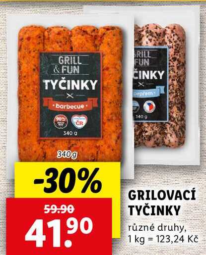 GRILOVACÍ TYČINKY, 340 g