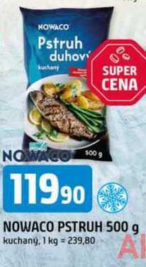 NOWACO PSTRUH 500 g kuchaný