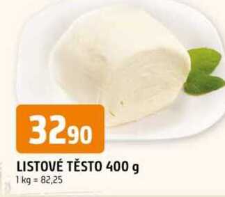 LISTOVÉ TĚSTO 400 g 