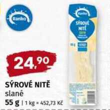 RANKO SÝROVÉ NITĚ slané 55 g 