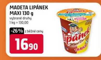 MADETA LIPÁNEK MAXI 130 g 