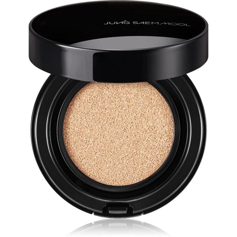 JUNG SAEM MOOL Essential Skin Nuder Longwear Cushion dlouhotrvající make-up v houbičce SPF 50+ + náhradní náplň odstín Medium 2x14 g