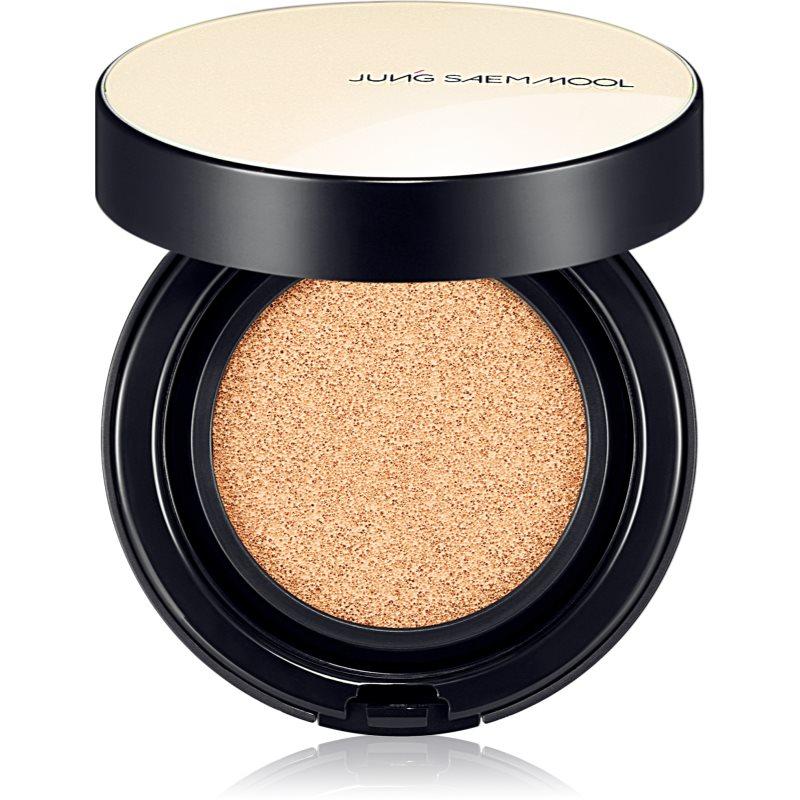 JUNG SAEM MOOL Essential Skin Nuder Cushion rozjasňující make-up pro přirozený vzhled SPF 50+ odstín Medium Deep 14 g