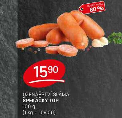ŠPEKÁČKY TOP 100g