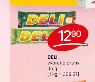 DELI vybrané druhy 35 g 
