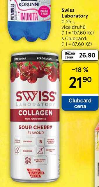 Swiss Laboratory, 0.25 l, více druhů 