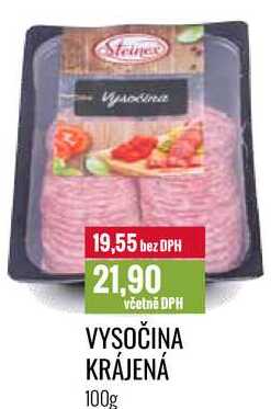 VYSOČINA KRÁJENÁ 100g 