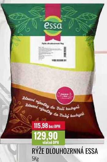 RÝŽE DLOUHOZRNNÁ ESSA 5Kg 