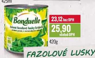 Bonduelle FAZOLOVÉ LUSKY 420g