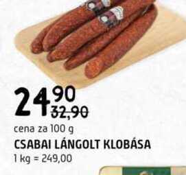Csabal lángolt klobása 100g