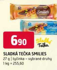 Sladká tečka smilies 27 g tyčinka 1 kg vybrané druhy 